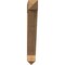 Ekena Millwork Traditional Arts & Crafts Smooth Bracket, Western Red Cedar, 5 1/2"W x 40"D x 40"H BKT06X40X40TRA03SWR - alternate 3